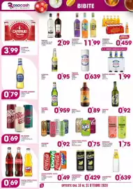 Volantino Rosa Cash Pagina 20: Raffo birra grezza €0,89, Peroni Nastro Azzurro €0,96