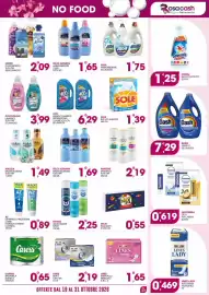 Volantino Rosa Cash Pagina 23: Caress carta igienica €0,65, Sole bucato a mano €1,39