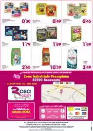 Volantino Rosa Cash Pagina 24: Special Dog Classic Adult €10,39, Purina Adventuros Training €1,89
