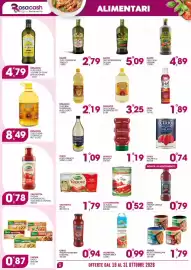 Volantino Rosa Cash Pagina 8: Cirio passata maremma extrafine €0,94, Dante olio extravergine di oliva €5,09