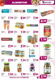 Volantino Rosa Cash Pagina 9: D'Amico melanzane a filetti €1,85, Alisa olive nere intere €0,84