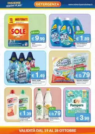 Volantino Mister Risparmio Pagina 4: Aceto di alcol Andrea Milano €0,79, Sweet Home Ammorbidente profumato €1,49