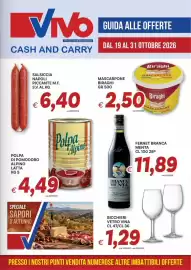 Volantino Vivo Supermercati Pagina 1: Mascarpone Biraghi €2,50, Fernet Branca Menta €11,89
