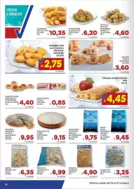 Volantino Vivo Supermercati Pagina 16: Vongole sgusciate pacifico €4,90, Torta ricotta tonda pasticceria veneta €9,15