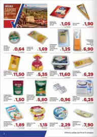 Volantino Vivo Supermercati Pagina 2: Formaggio Philadelphia €0,96, Formaggio grattugiato Gran Biraghi €11,50
