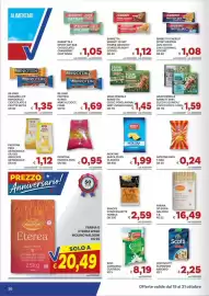 Volantino Vivo Supermercati Pagina 20: Gran Cereale barretta €1,45, Conchiglieffe €2,59