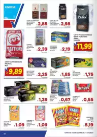 Volantino Vivo Supermercati Pagina 32: Caramelle Mentos Frutti Ass./Menta Stick €0,67, Camomilla filtrofiore Bonomelli €2,19