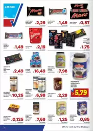 Volantino Vivo Supermercati Pagina 34: Crema Pan di Stelle €2,29, Preparato sorbetto caffè gf s.g. Molissimo €10,25