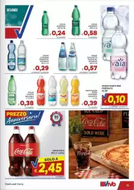 Volantino Vivo Supermercati Pagina 35: Coca-Cola €2,45, Acqua radenska €0,58