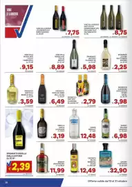 Volantino Vivo Supermercati Pagina 38: Prosecco Docg Ex. Nero Mill. Ca' Val €6,49, Cachaça Velho Barreiro Silver €12,49