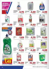 Volantino Vivo Supermercati Pagina 40: Detersivo Logico Piatti a mano eco €5,20, Svelto tutto in 1 ecotablets €5,75