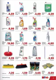 Volantino Vivo Supermercati Pagina 41: Detersivo superfici multiactiv Sanitec €2,89, Mocio cotone ricambio €1,75