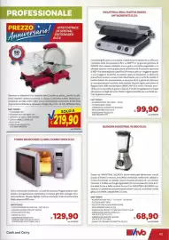 Volantino Vivo Supermercati Pagina 43: Industrial Blender €68,90, Industrial grill piastra rigata antiaderente R.G.V. €99,90