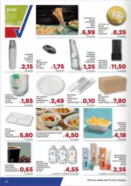 Volantino Vivo Supermercati Pagina 50: Salsiera con coperchio €4,50, Coppetta monouso compostabile €1,85