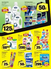 Calle tilbudsavis Side 28: Neutral Storvask €88,88, Finish Power Essential Opvasketabs €299,00