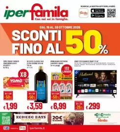 Volantino IperFamila Pagina 1: Smart-tech 55qho2v smart-tv 55" €299,00, De Cecco Classico Olio Extra Vergine di Oliva €3,59