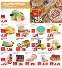 Volantino IperFamila Pagina 9: Treccione affumicato all'etto €1,19, Sella di Mastro Dante €1,69
