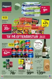Fleggaard avis Side 1: Smørbar Kærgården €9,99, Lavazza Helbønne €139,99