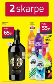 Fleggaard avis Side 40: 18 Gradi Primitivo Puglia IGT €65,00, Små Shots €55,00