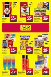 Fleggaard avis Side 52: Daloon Classic Forårsruller €20,00, Nestlé Instant Kaffe el. Kakao €20,00