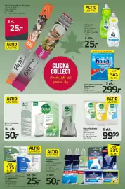 Fleggaard avis Side 61: Dettol Håndsæbe €99,99, Finish Power Essential Opvasketabs €299,00