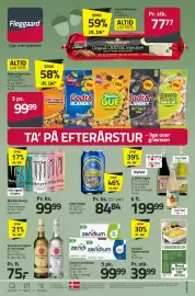 Fleggaard avis Side 62: Albani Blålys €84,84, Malaco Giga Poser €99,99