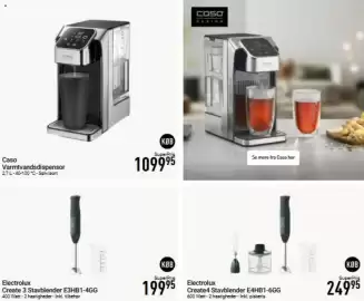 Imerco tilbudsavis Side 19: Electrolux Create 3 Stavblender E3HB1-4GG €199,95