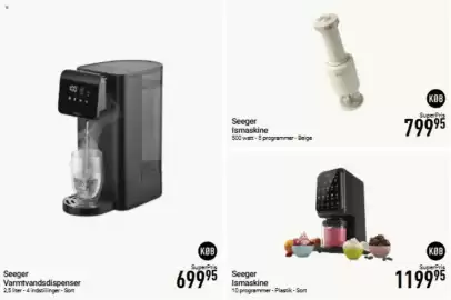 Imerco tilbudsavis Side 22: Seeger Ismaskine €1.199,95, Seeger Ismaskine €799,95