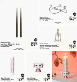 Imerco tilbudsavis Side 40: Georg Jensen Season Ophæng til lysestage €799,95, Georg Jensen Season Lysestage €549,95