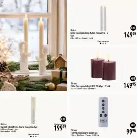 Imerco tilbudsavis Side 43: Sirius Fjernbetjening til LED-lys €99,95, Sirius Sweet Christmas Sara Kalenderlys €199,95