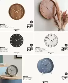 Imerco tilbudsavis Side 55: Karlsso Charm Vægur €349,95, Karlsson Pure Vægur €249,95
