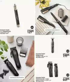 Imerco tilbudsavis Side 65: Tweezerman Exclusive Studio Bodygroomer €199,95, Exclusive Studio Hårtrimmersæt €449,95