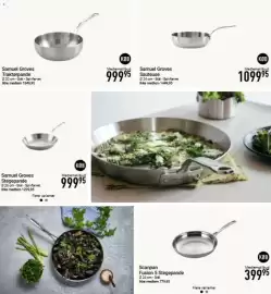 Imerco tilbudsavis Side 9: Samuel Groves Sauteuse €1.099,95, Scanpan Fusion 5 Stegepande €399,95