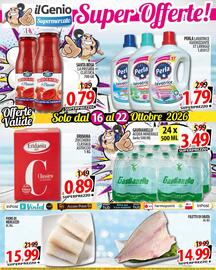 Volantino Il Genio Supermercato settimana 43 Pagina 4: 3 Genior Super Offerte! Supermercato PERLA LAVATRICE IGIENIZZANTE 37