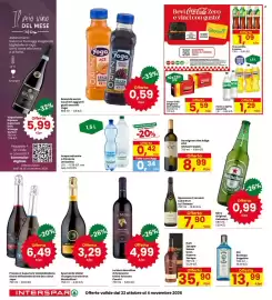 Volantino Interspar Pagina 22: Bevanda senza zuccheri aggiunti gusti assortiti Yoga €0,59