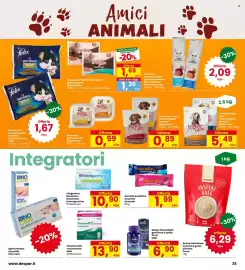 Volantino Interspar Pagina 25: Vitamina B12 concentrata Matt €13,90, Patè cane, gusti assortiti Migliorcane €0,59