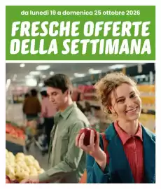 Volantino Eurospin settimana 43 Pagina 1: da lunedì 19 a domenica 25 ottobre 2026 FRESCHE OFFERTE DELLA SETTIMANA