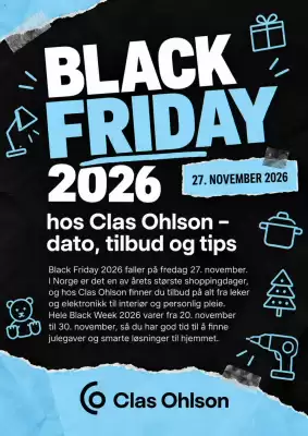 Clas Ohlson (gyldig til 27-11)