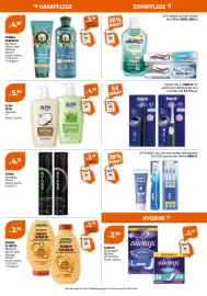 Müller Flugblatt woche 43 Seite 5: Glem Vital Shampoo €4,99, Syoss Haarspray €4,75