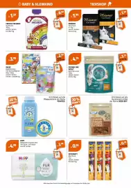 Müller Flugblatt woche 43 Seite 6: Good Boy Leckere Hähnchensticks mit Reis, Purina One Adult €4,75