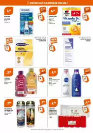 Müller Flugblatt woche 43 Seite 8: NIVEA Lotion (Express) oder Milk (Reichhaltig) €3,99