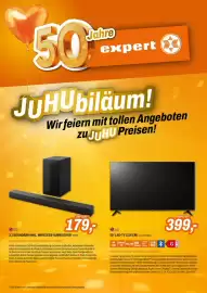 Expert Flugblatt woche 43 Seite 1: LG 3.1 Soundbar inkl. Wireless-Subwoofer DS60T €179,00, LG 50" LED-TV (126 CM) €399,00