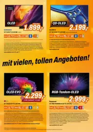 Expert Flugblatt woche 43 Seite 3: Panasonic 65" RGB-TANDEM-OLED-TV €2.999,00, Sony 55" QD-OLED-TV €2.199,00