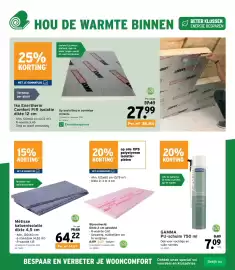 GAMMA folder Pagina 26: Dikte 2 cm gewafeld €5,27, Gamma pu-schuim €7,09