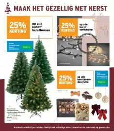 GAMMA folder Pagina 33: Kunstkerstboom €81,75, Kerstverlichting