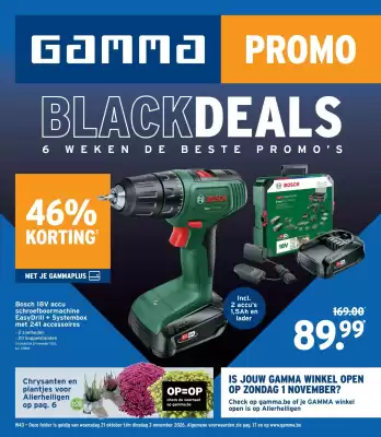 GAMMA (geldig t/m 3-11)