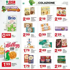 Volantino Sisa Pagina 10: Galbusera Buoni Così €2,49, Maristella strudel/ventagli/trecchine/sorrisi €0,99
