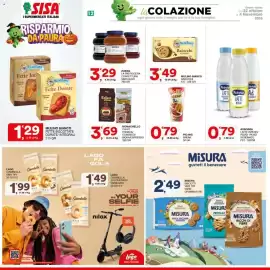 Volantino Sisa Pagina 12: Monachello Caffè Tonaca/Classico/Moka/Espresso €3,69, Mulino Bianco Baiocchi Classici €3,49
