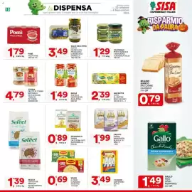 Volantino Sisa Pagina 15: Maggi il dado classico/vegetale €0,69, Zafferano marca 3 cuochi €3,49