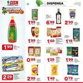 Volantino Sisa Pagina 18: Mulino Bianco Granetti Dorati €1,69, Roberto Gran Piada/Piadina con olio di oliva integrale €1,29